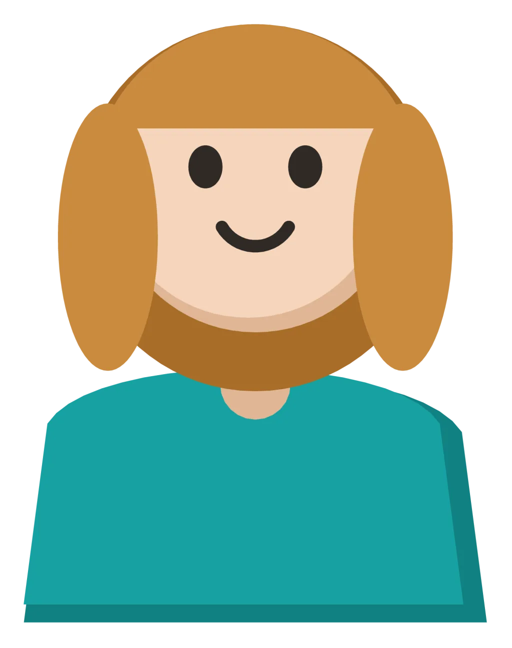 A head and shoulders portrait of a smiling person.