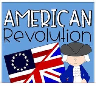 American Revolution, EU, British, US flags