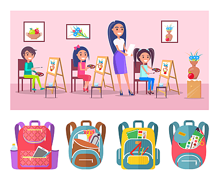 Art Lesson Vector Art PNG Images | Free Download On Pngtree