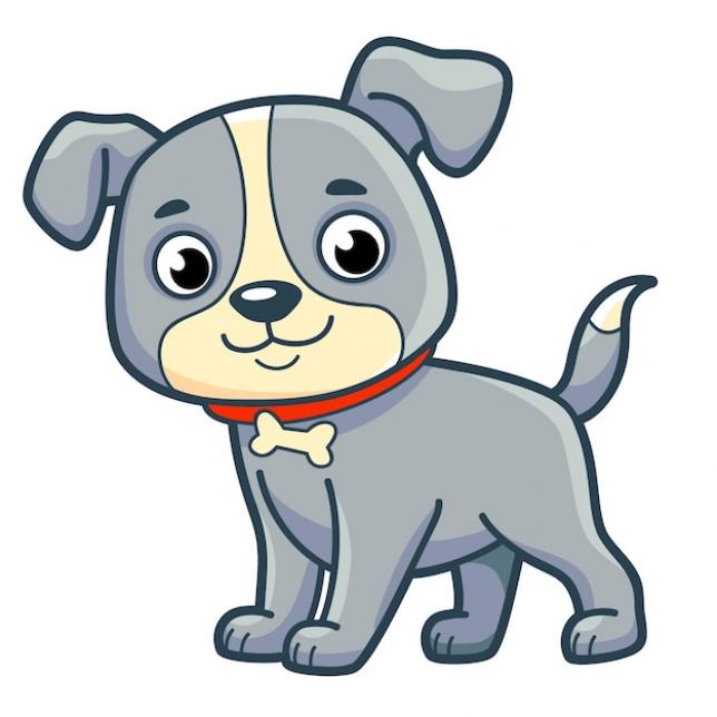 Premium Vector | Cute dog cartoon. dog clipart vector illustration