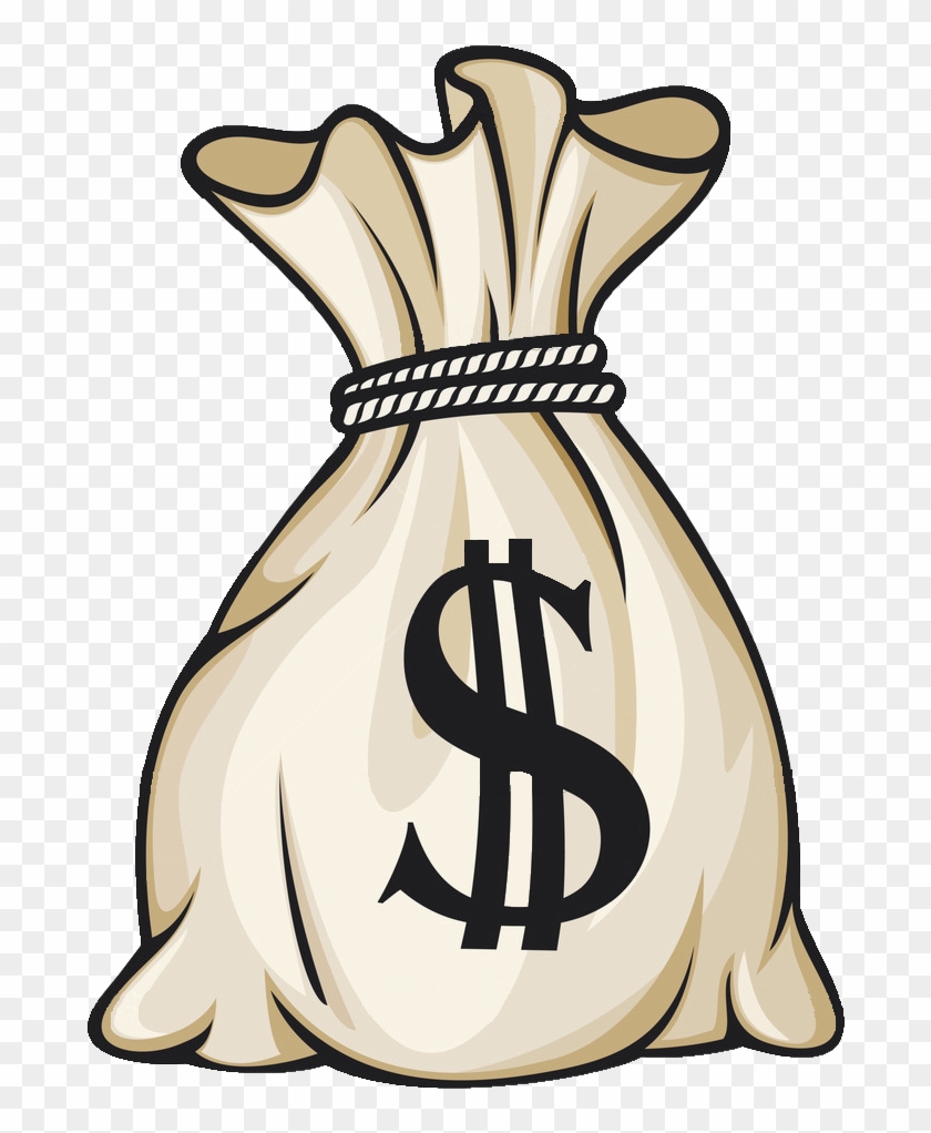 A money bag with a dollar symbol on it. Cliparts printable PDF