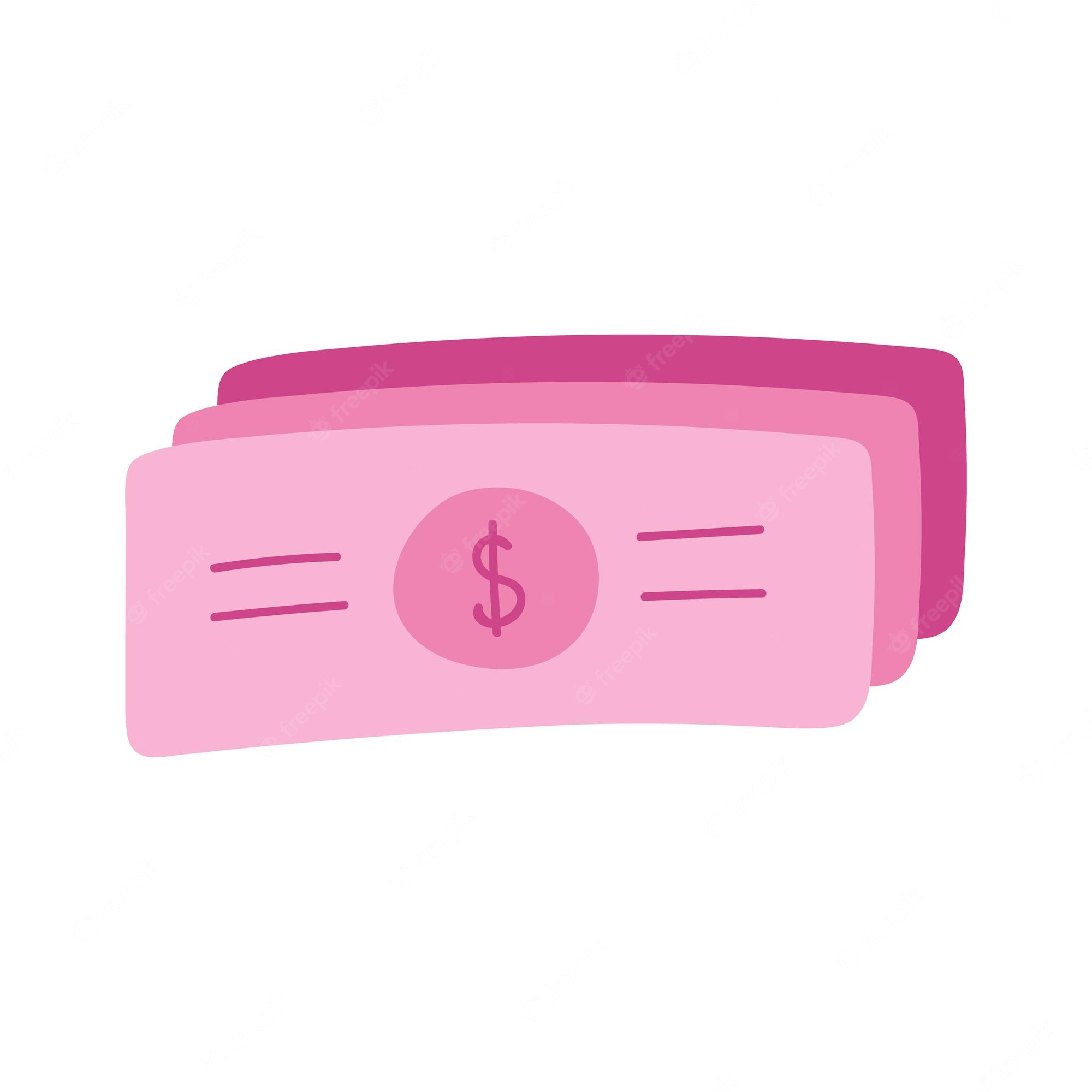 Premium Vector | Cute hand drawn cartoon cash money colorful ...