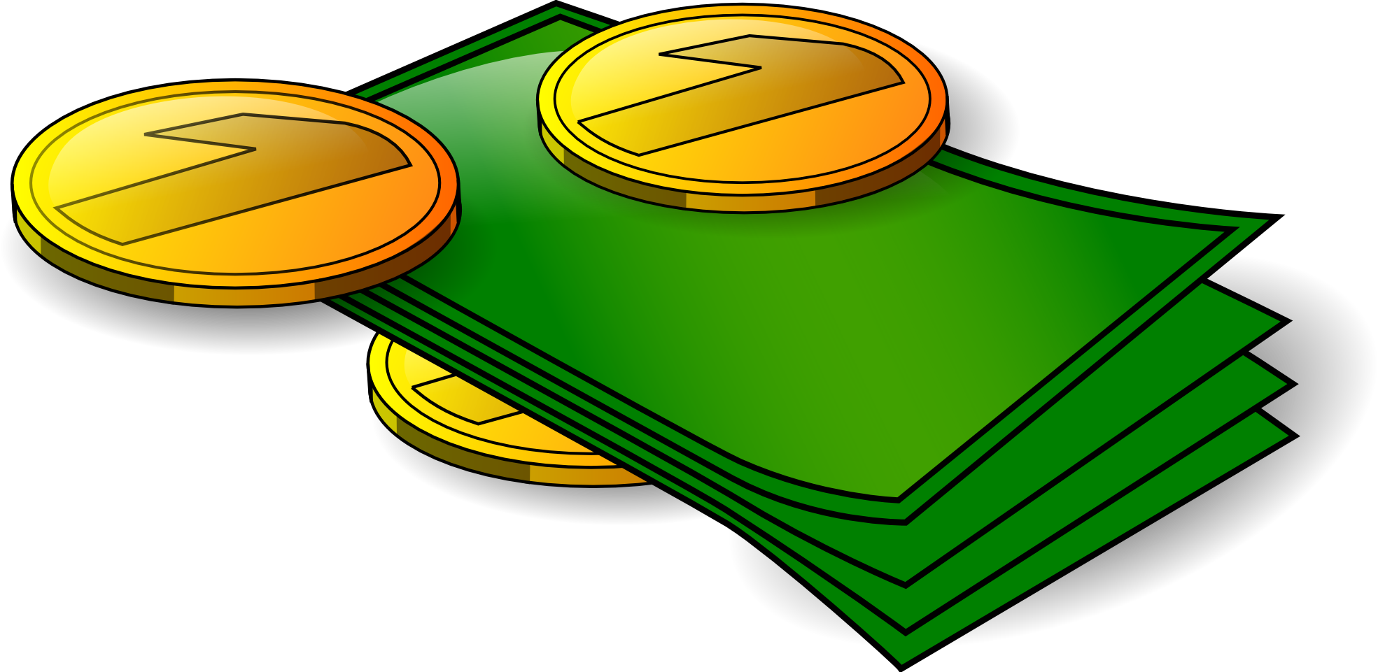 Money clip art