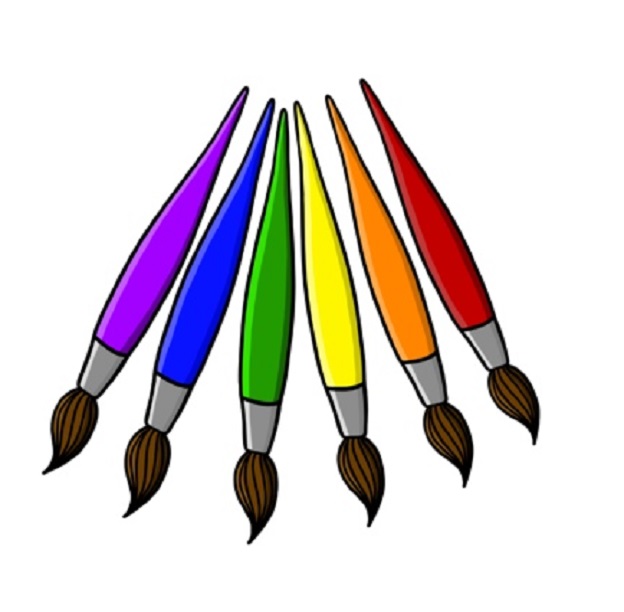 Colorful Brushes for painting