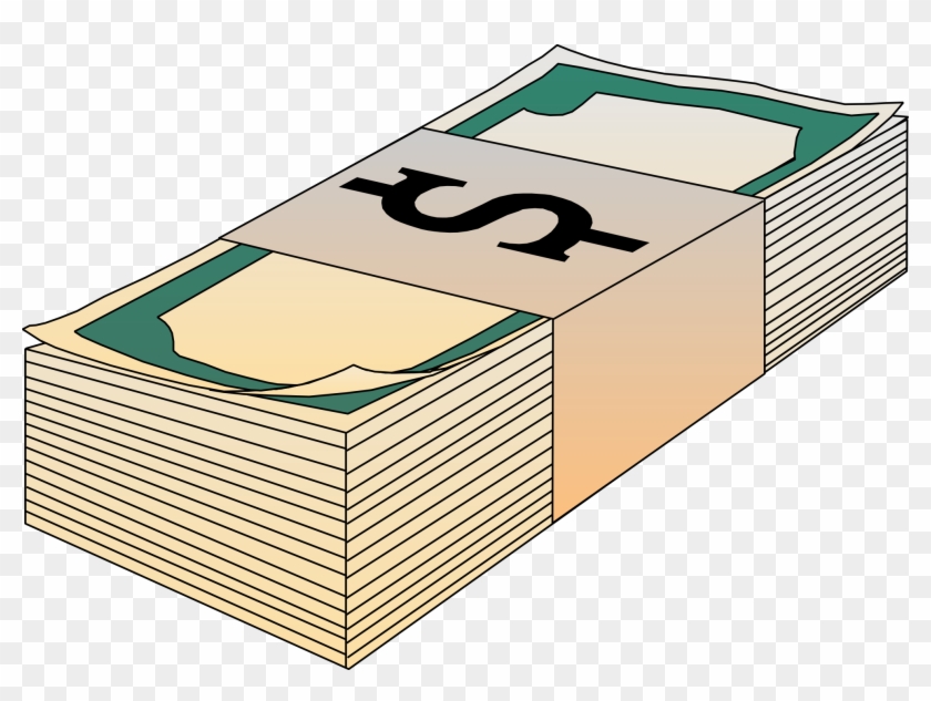 Stack of Dollar bills Cliparts printable PDF