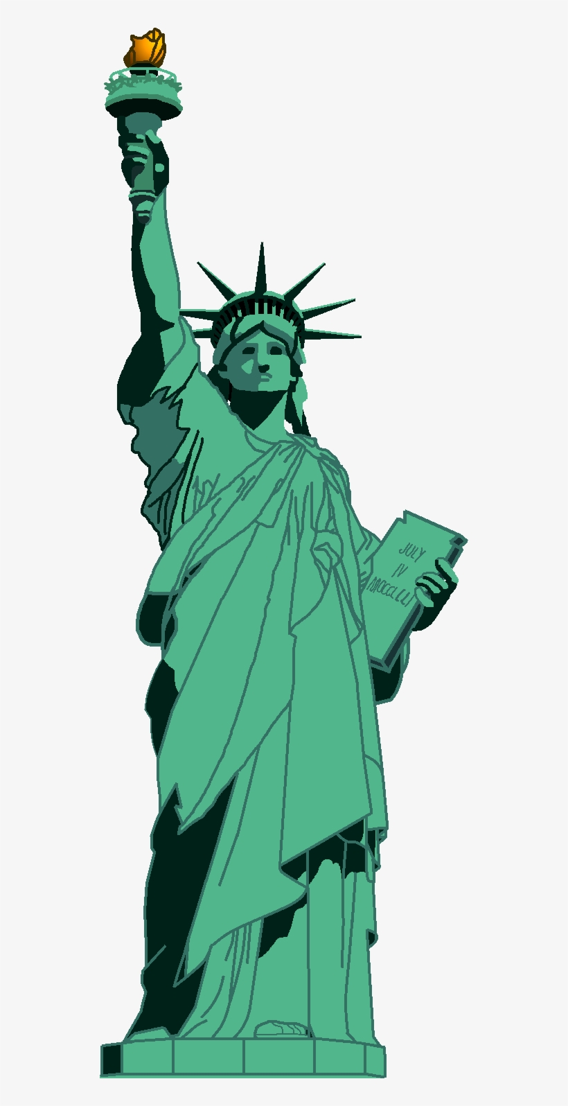 Statue Of Liberty Clipart Transparent - Statue Of Liberty ...