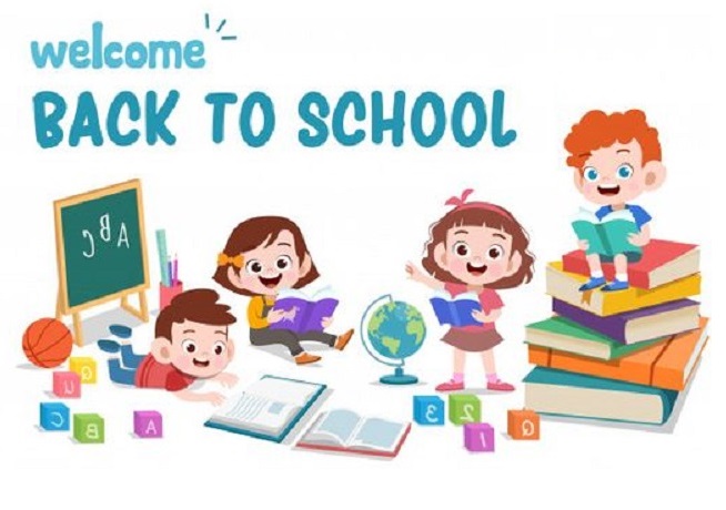 welcome BACK TO SCHOOL Cliparts printable PDF